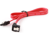 GEMBIRD Kabel SATA DATA III dół/prosto metalowe zatrzaski 50cm CC-SATAM-DATA90 - 427498 - zdjęcie 2